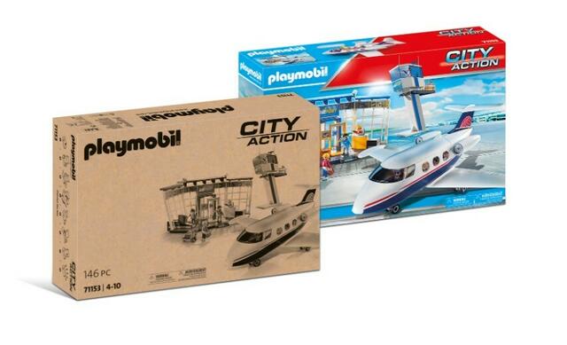 Durch die Wendeverpackung kann auf einen Verpackungskarton verzichtet werden. | Foto: PLAYMOBIL