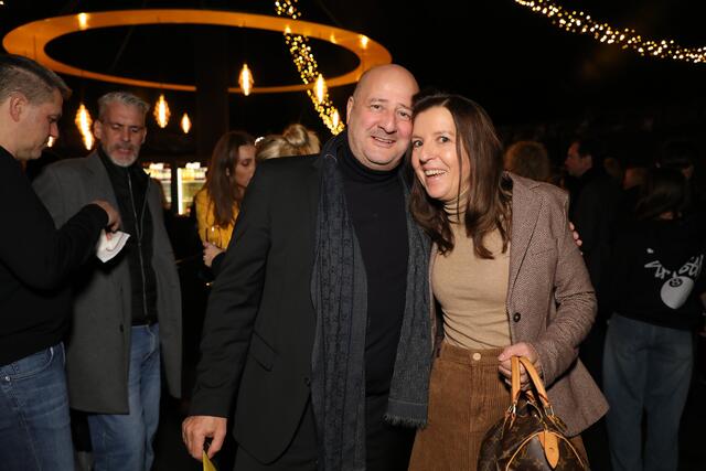 BMW-Nürnberg-Boss Thomas Fischer mit seiner Ehefrau Andrea. | Foto: Jürgen Fríedrich