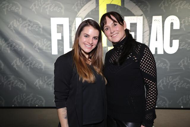Power-Ladys: Flic Flac Chefin Larissa Kastein (li.) und Sabine Michel (smic! Events). | Foto: Jürgen Fríedrich