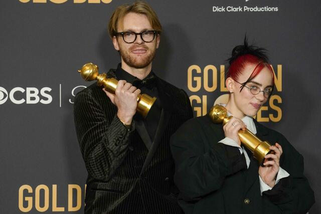 Für Billie Eilish und ihren Bruder Finneas reißt der Preisregen nicht ab. Foto: Chris Pizzello/Invision/AP/dpa