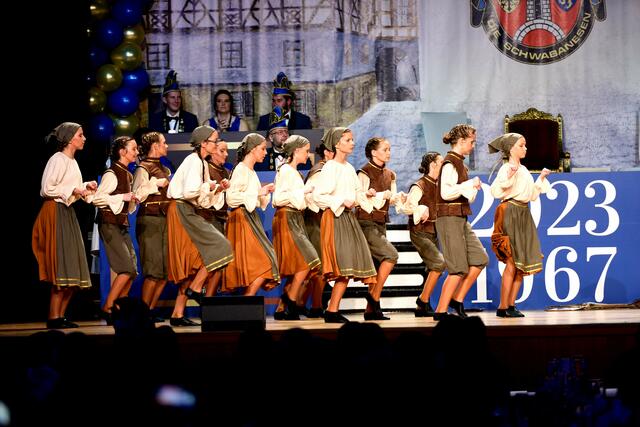 Die Schwanesen in Aktion. | Foto: Tom Reich / KG Die Schwabanesen e.V.
