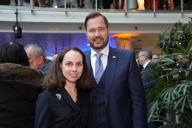 Nürnbergs Wirtschafts- und Wissenschaftsreferentin Dr. Andrea Heilmaier und CSU-Landtagsabgeordneter Jochen Kohler.