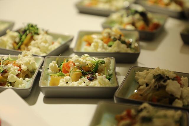 Das Catering besorgte die Firma Lehrieder.