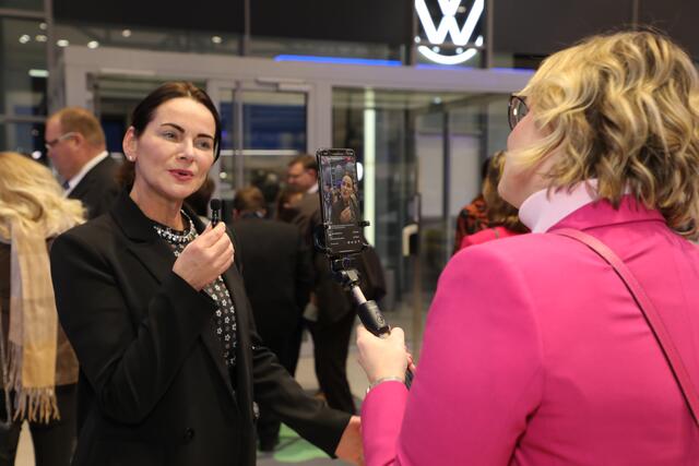 Foto: Jürgen Friedrich. Impressionen vom Neujahrsempfang 2024 im VW Zentrum Wilhelm Graf in Fürth.