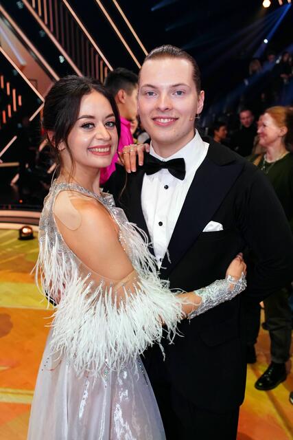 Malika Dzumaev und Gabriel Kelly. | Foto: RTL / Stefan Gregorowius