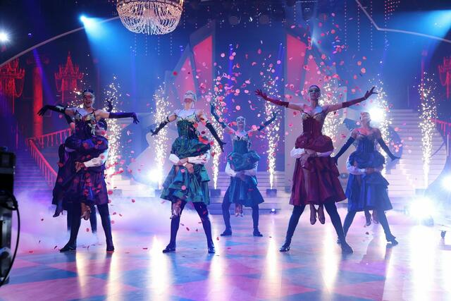 Der Profi-Showact „Masquerade“. | Foto:  RTL / Frank W. Hempel