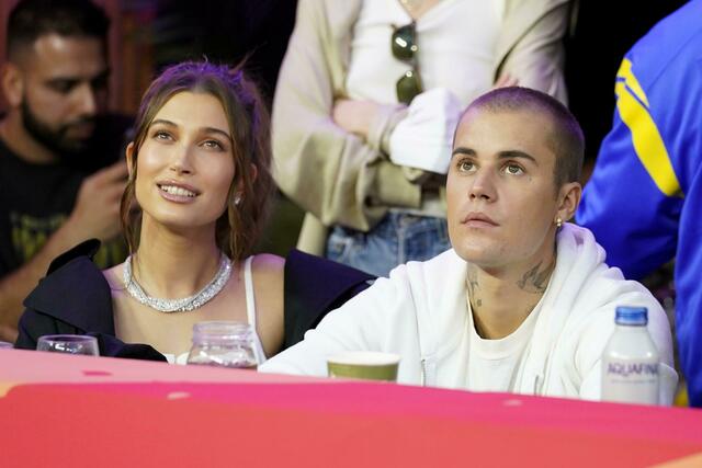 Justin und Hailey Bieber sind seit 2018 miteinander verheiratet. | Foto: Lynne Sladky/AP/dpa