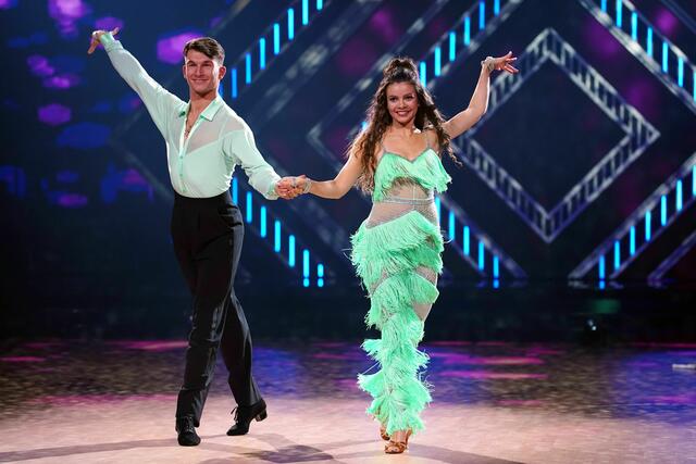 Maria Clara Groppler und Mikael Tatarkin. | Foto: RTL / Stefan Gregorowius