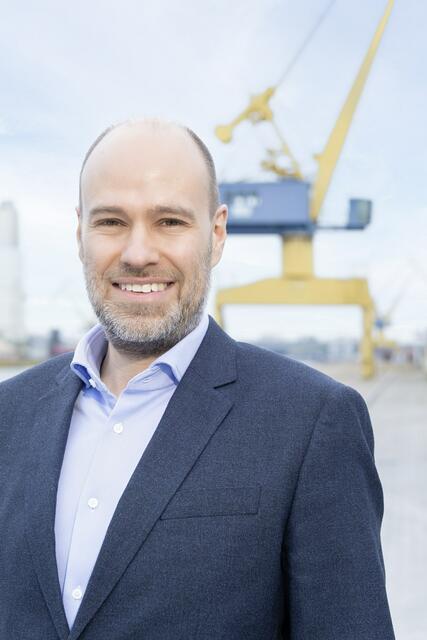 Ingmar Schellhas, Geschäftsführer der Betreiber- bayernhafen Roth, der Hafen Nürnberg-Roth GmbH.  | Foto: bayernhafen Nürnberg