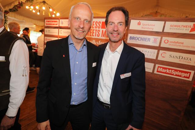 Impressionen von "Business meets Media" auf dem Nürnberger Frühlingsfest 2024.