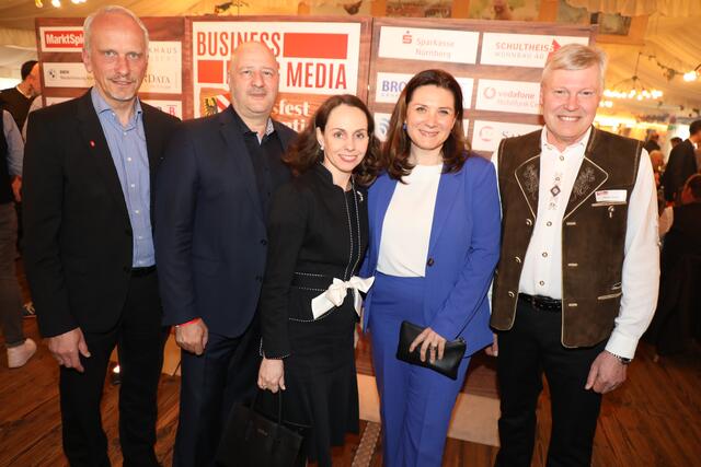 Impressionen von "Business meets Media" auf dem Nürnberger Frühlingsfest 2024.