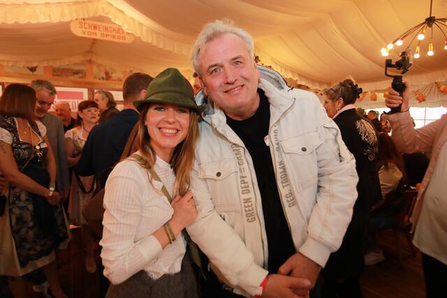 Impressionen von "Business meets Media" auf dem Nürnberger Frühlingsfest 2024.