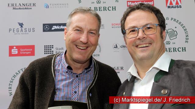 Jan Reichold, Mitglied der Geschäftsleitung der ELO-Mineralöl KG und Karsten Reichl, Mitglied der Geschäftsleitung der Rudolf Kempe GmbH &amp; Co. Handels- und Herstellungsbetriebe KG | Foto: Marktspiegel.de / J. Friedrich