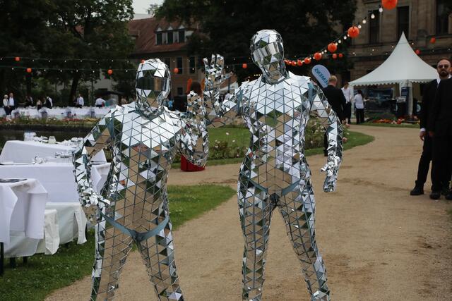 Glänzender Empfang für die Gäste! | Foto: Jürgen Friedrich/Udo Dreier/Verena Dreier