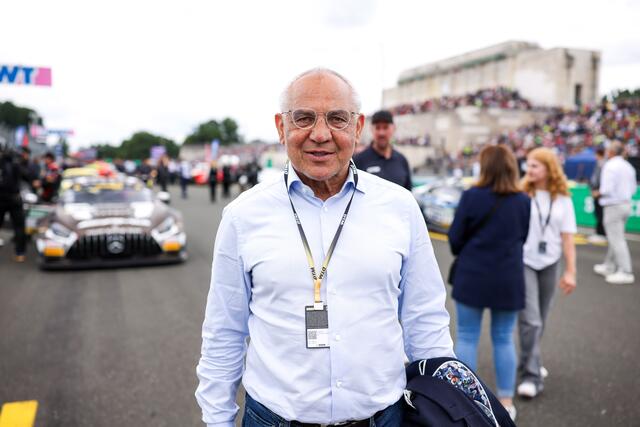 Ehrengast: Fußball-Legende Felix Magath. | Foto: ADAC Motorsport