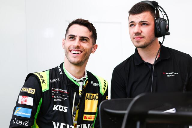 Keep smiling: Thomas Preining (AUT / Porsche 911 GT3 R / Manthey EMA) ist amtierender DTM-Champ, konnte aber am Norisring heuer nicht auftrumpfen. | Foto: ADAC Motorsport