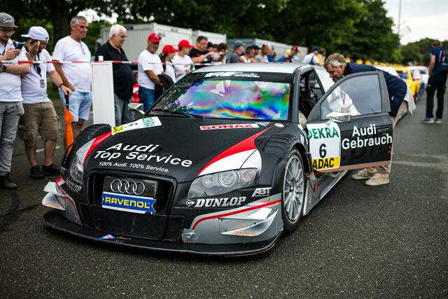 Einer der garantiert Lautesten im Feld der DTM Classic:  Der Rupp-Audi A4 DTM. | Foto: ADAC Motorsport