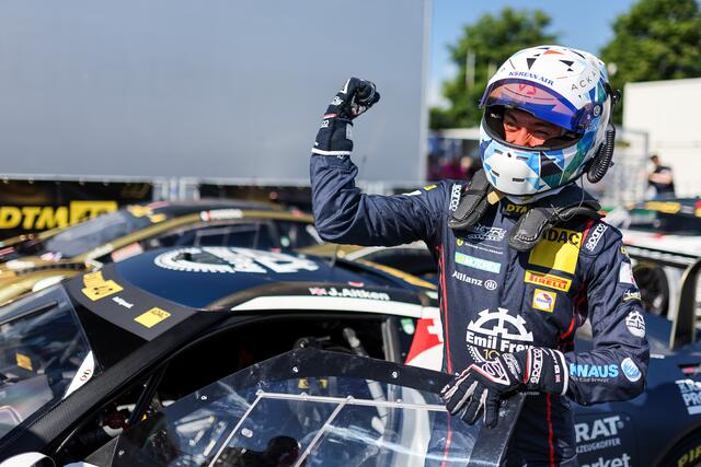 Geballte Faust: Jack Aitken (GBR / Ferrari 296 GT3 / Emil Frey Racing). | Foto: ADAC Motorsport