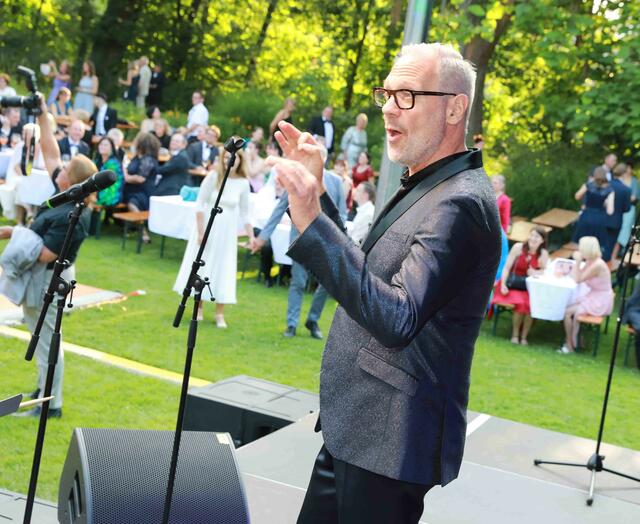 Bandleader Thilo Wolf.