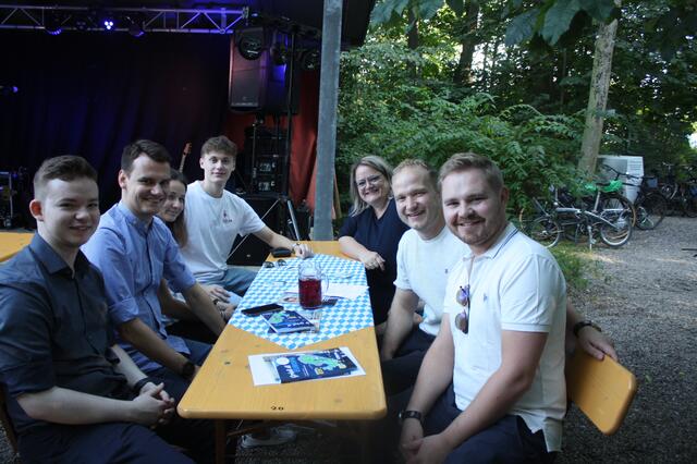 Auch der CSU-Nachwuchs war zum Sommerfest gekommen. | Foto: Victor Schlampp