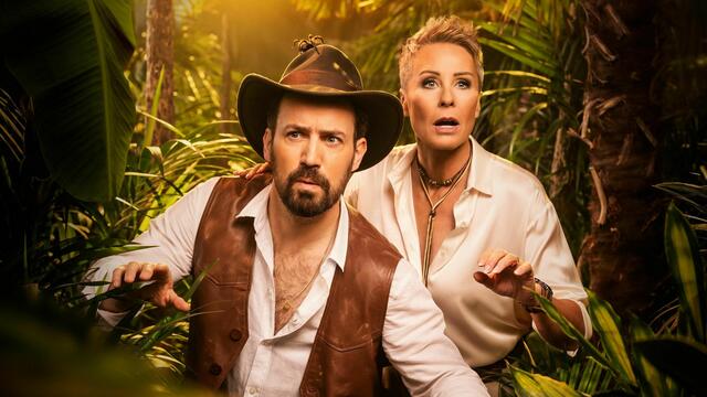 Mit dabei ist wieder das Moderatoren-Duo Sonja Zietlow und Jan Köppen. | Foto: RTL / Stefan Gregorowius