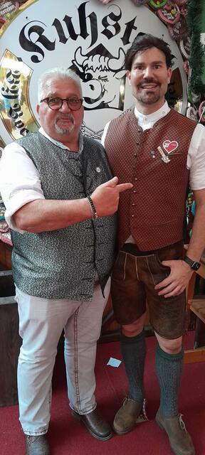 Der Vorsitzende des Altstadtfestvereins Michl Hagl und Wirtesprecher Christian Wagner freuen sich auf das 52. Nürnberger Altstadtfest.  | Foto: Altstadtfest Nürnberg e.V.
