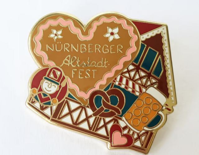 Altstadtfest-Pin.  | Foto: Altstadtfest Nürnberg e.V.