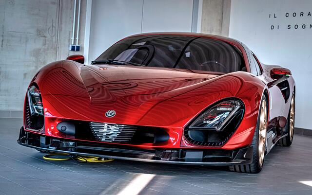 Alfa Romeo 33 Stradale.
Foto: Autoren-Union Mobilität/Stellantis