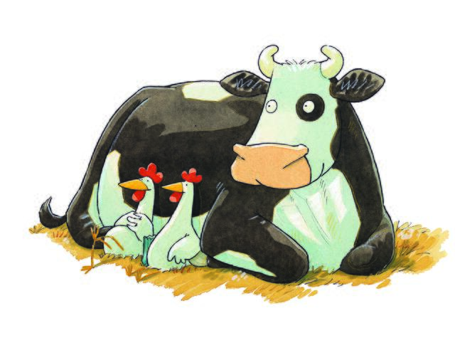 Kuh Lieselotte.  | Foto: Alexander Steffensmeier / FISCHER Kinder- und Jugendbuch Verlag GmbH