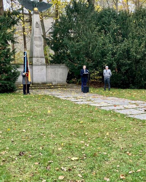 Volkstrauertrag im Luitpoldhain.  | Foto: Stadt Nürnberg