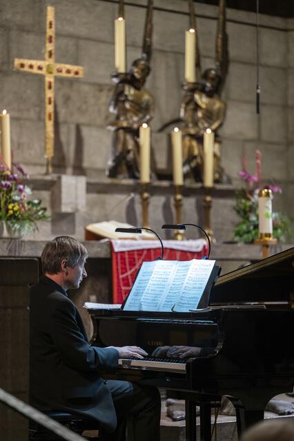 StaatstheaterNürnberg in der Vesperkirche, im Bild Andreas Paetzold.  | Foto: © DavidKlumpp/Staatstheater Nürnberg
