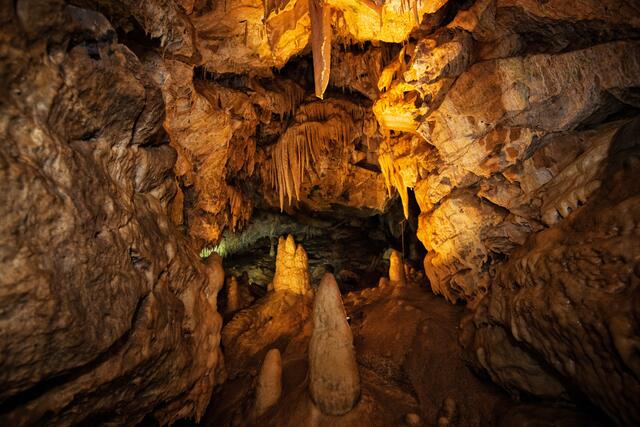Binghöhle bei Streitberg, Fränkische Schweiz.  | Foto: © Fränkische Schweiz / Forian Trykowski