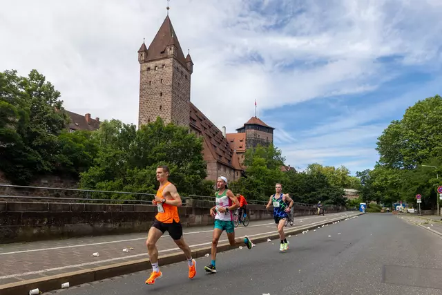Laufstrecke in Nürnberg. | Foto: NorbertWilhelmi.