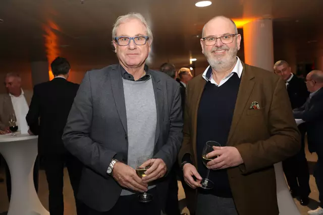 Die Auto-Männer: Uwe Feser (li., Gesellschafter Feser-Graf Gruppe) und Jochen Scharf (Feser Scharf Gmbh). | Foto: Jürgen Friedrich