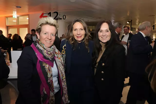 Simone Leuchauer, Catering-Unternehmerin Dr. Nadine Lehrieder und Sabine Michel (smic! Events, v.li.). | Foto: Jürgen Friedrich