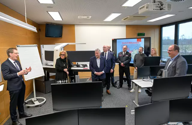 Einführung der Ersthelfer App in Nürnberg.  | Foto: Anestis Aslanidis