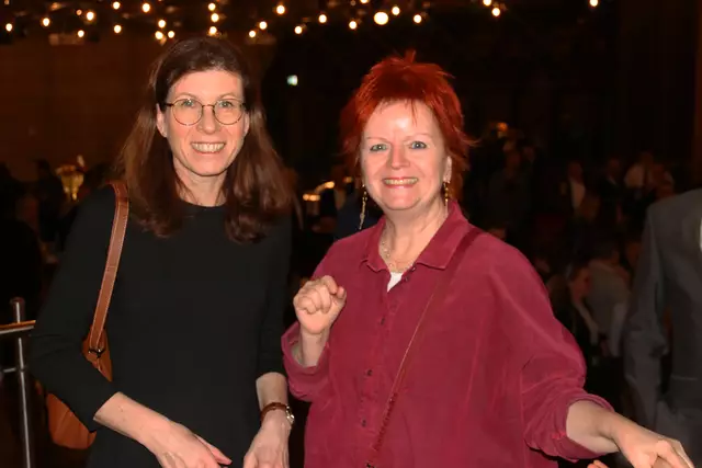 Fürths Baureferentin Christine Lippert (l.) und Barbara Fuchs (MdL) | Foto: tom