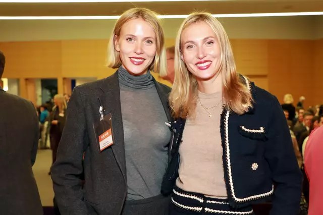 Echte High Society: die Zwillinge Victoria &amp; Sarah Gräfin von Faber-Castell. | Foto: Jürgen Friedrich