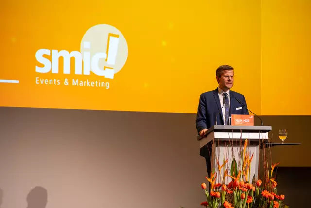 Nürnbergs OB Marcus König hob die Innovationskraft des Mittelstands hervor und betonte die Bedeutung der regionalen Wirtschaft. | Foto: smic! Events