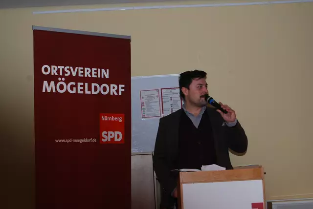 Der Ortsvorsitzende der SPD Mögeldorf
