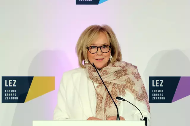 Evi Kurz, Vorsitzende des Ludwig-Erhard-Initiativkreises Fürth e.V. und Vorsitzende des Vorstands der Stiftung Ludwig-Erhard-Haus. | Foto: Jürgen Friedrich