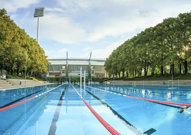 Stadionbad Nürnberg.
 | Foto:  © André Karambatsos/Stadt Nürnberg