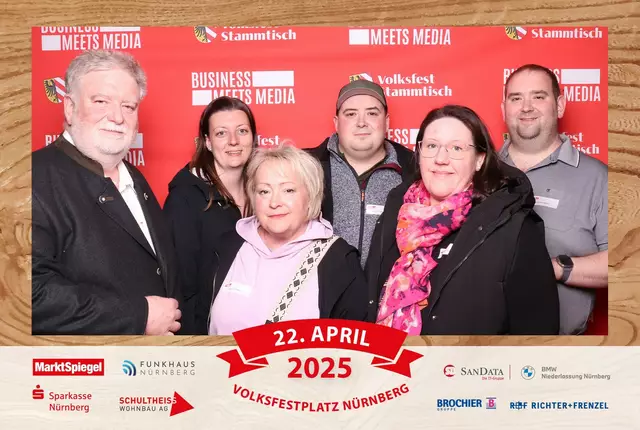 Foto: Jürgen Friedrich. Alle Bilder vom fünften "Business meets Media" in der Metropolregion, diesmal bei "Gigerlas" Lössel auf dem Nürnberger Frühlingsvolksfest.