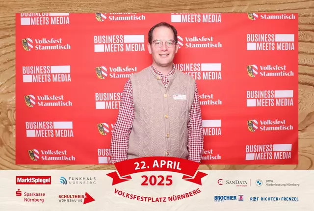 Foto: Jürgen Friedrich. Alle Bilder vom fünften "Business meets Media" in der Metropolregion, diesmal bei "Gigerlas" Lössel auf dem Nürnberger Frühlingsvolksfest.