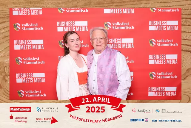 Foto: Jürgen Friedrich. Alle Bilder vom fünften "Business meets Media" in der Metropolregion, diesmal bei "Gigerlas" Lössel auf dem Nürnberger Frühlingsvolksfest.