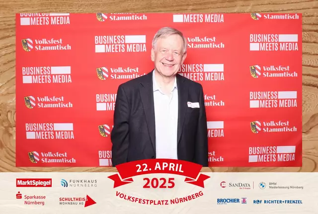 Foto: Jürgen Friedrich. Alle Bilder vom fünften "Business meets Media" in der Metropolregion, diesmal bei "Gigerlas" Lössel auf dem Nürnberger Frühlingsvolksfest.