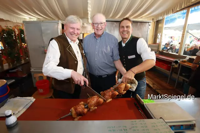 Foto: Jürgen Friedrich. Alle Bilder vom fünften "Business meets Media" in der Metropolregion, diesmal bei "Gigerlas" Lössel auf dem Nürnberger Frühlingsvolksfest.