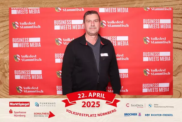 Foto: Jürgen Friedrich. Alle Bilder vom fünften "Business meets Media" in der Metropolregion, diesmal bei "Gigerlas" Lössel auf dem Nürnberger Frühlingsvolksfest.