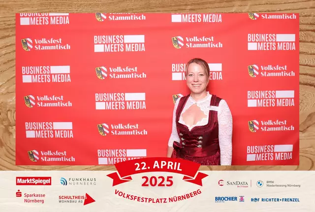 Foto: Jürgen Friedrich. Alle Bilder vom fünften "Business meets Media" in der Metropolregion, diesmal bei "Gigerlas" Lössel auf dem Nürnberger Frühlingsvolksfest.