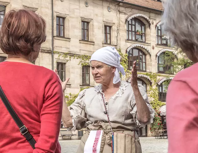 Kostümführung mit Braumagd Emmy. | Foto: © ETM/Arne Seebeck